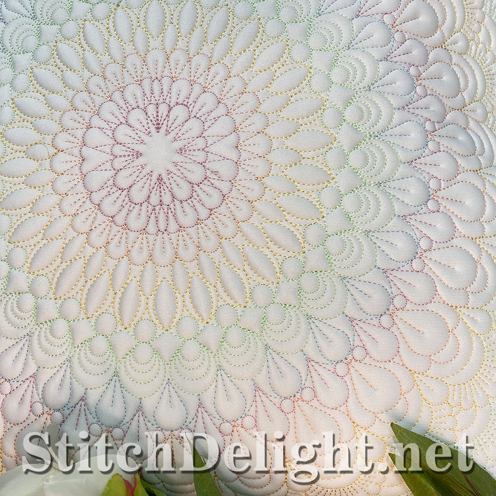 SDS1762 Mandala Rainbow