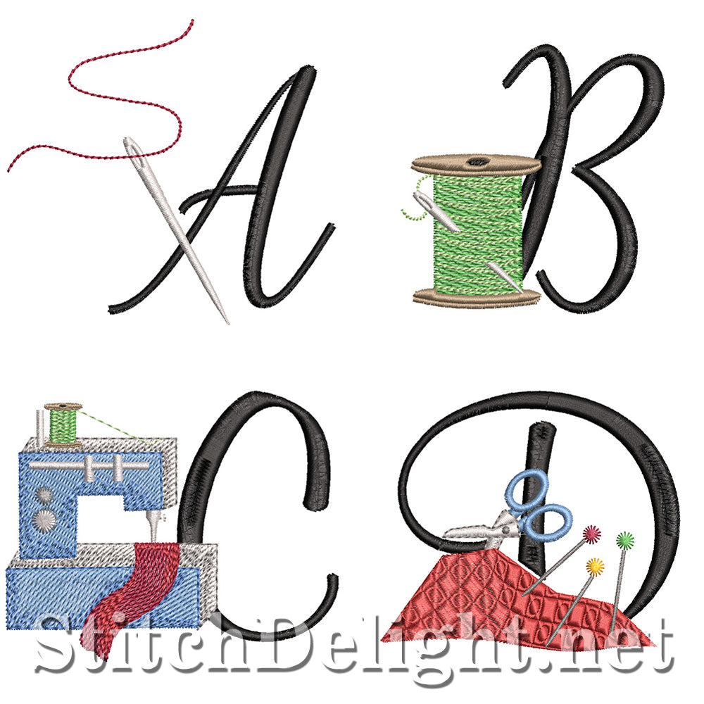 SDS1723 Sewing Font