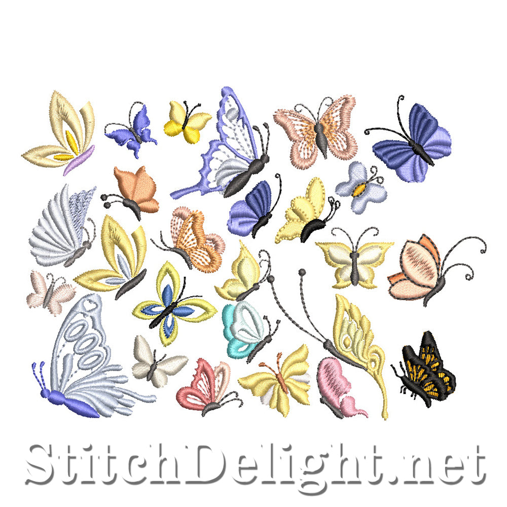 SDS1768 Combo papillon flottant