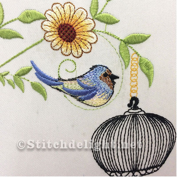 SDS0548 Bird on a Branch