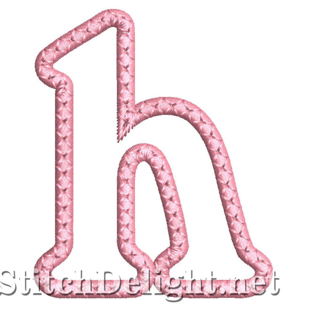SDS1450 Appliqué police minuscule H