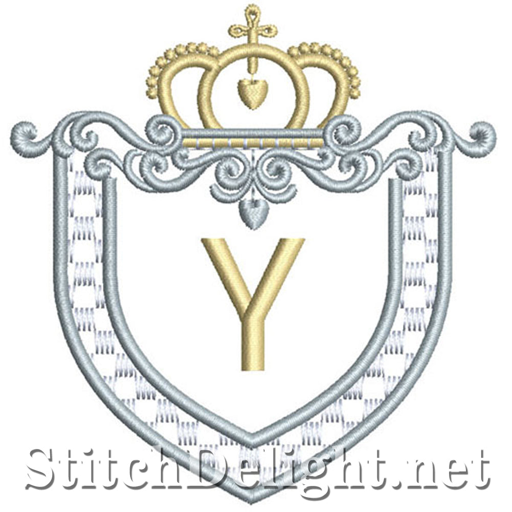 SDS1178 Royal Frame Font Y