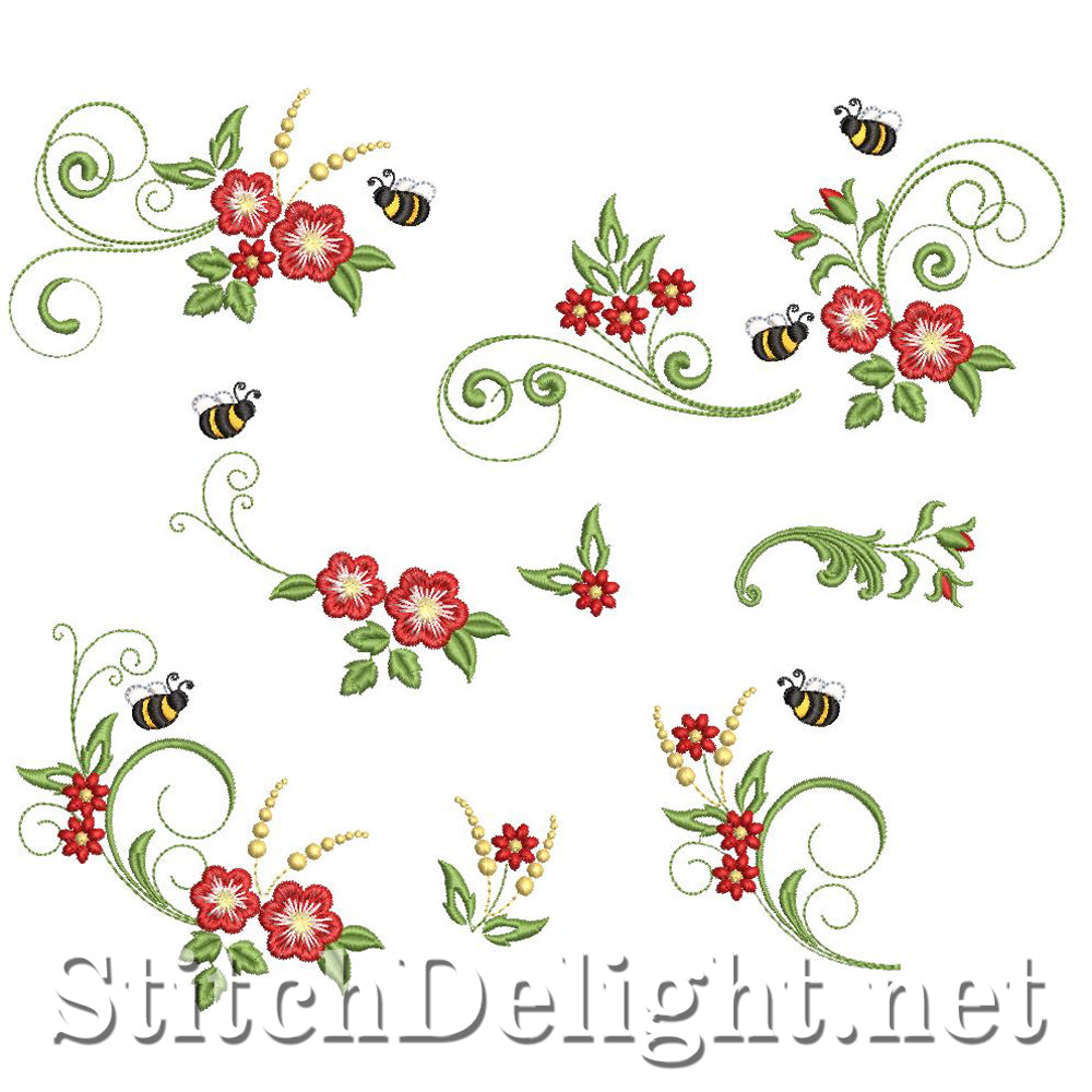<transcy>SDS0919 Zierliche Blumen 27</transcy>