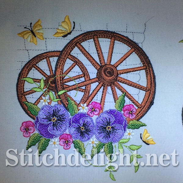 <transcy>SDS0665 Pansy Wagon Wheel</transcy>