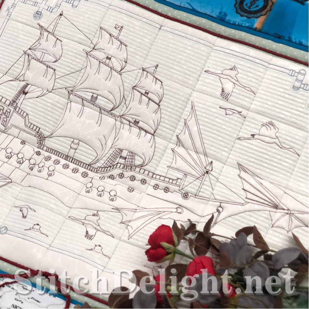 HOE0012 Airship Quilting