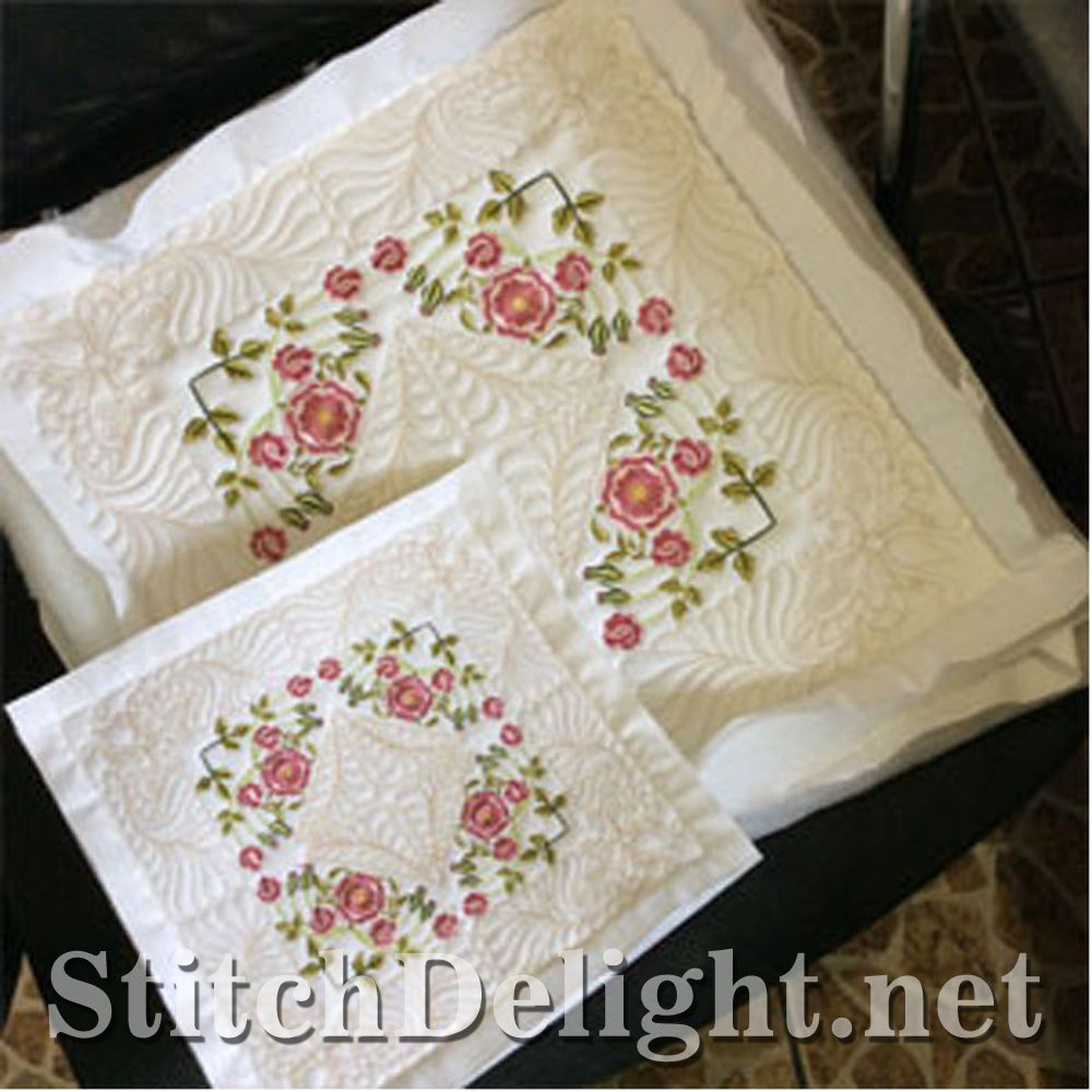 SDS0713 Tudor Rose quiltblokken set 3