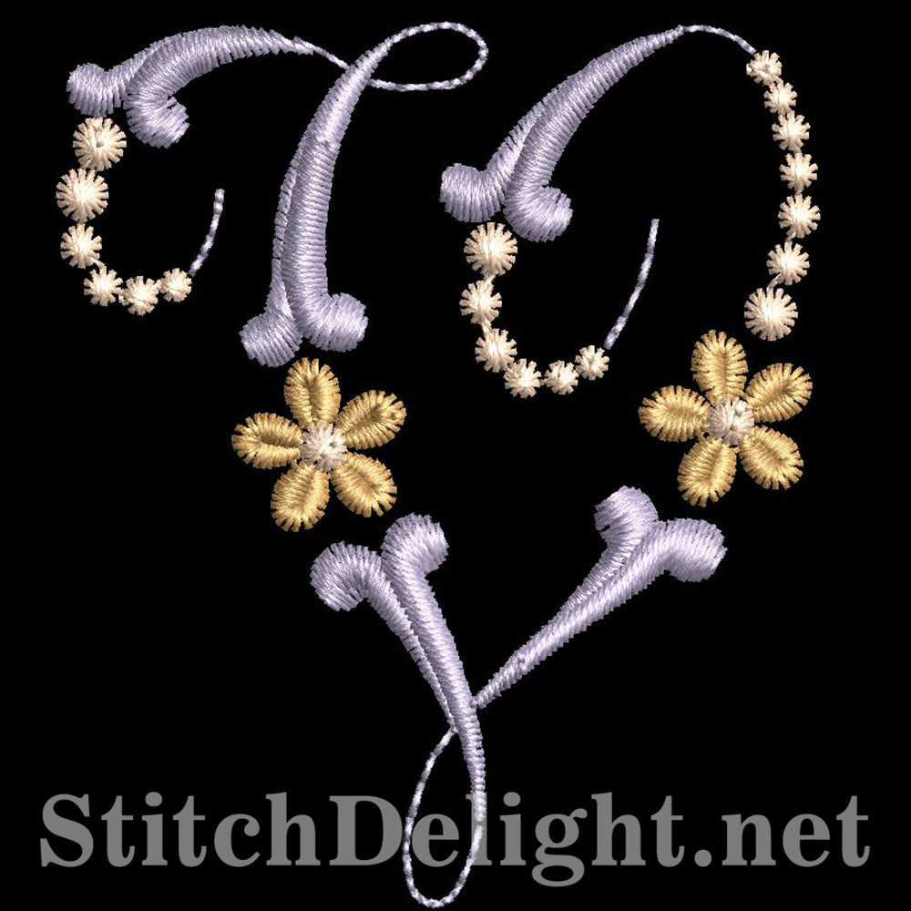 SDS0790 Dainty Floral font V
