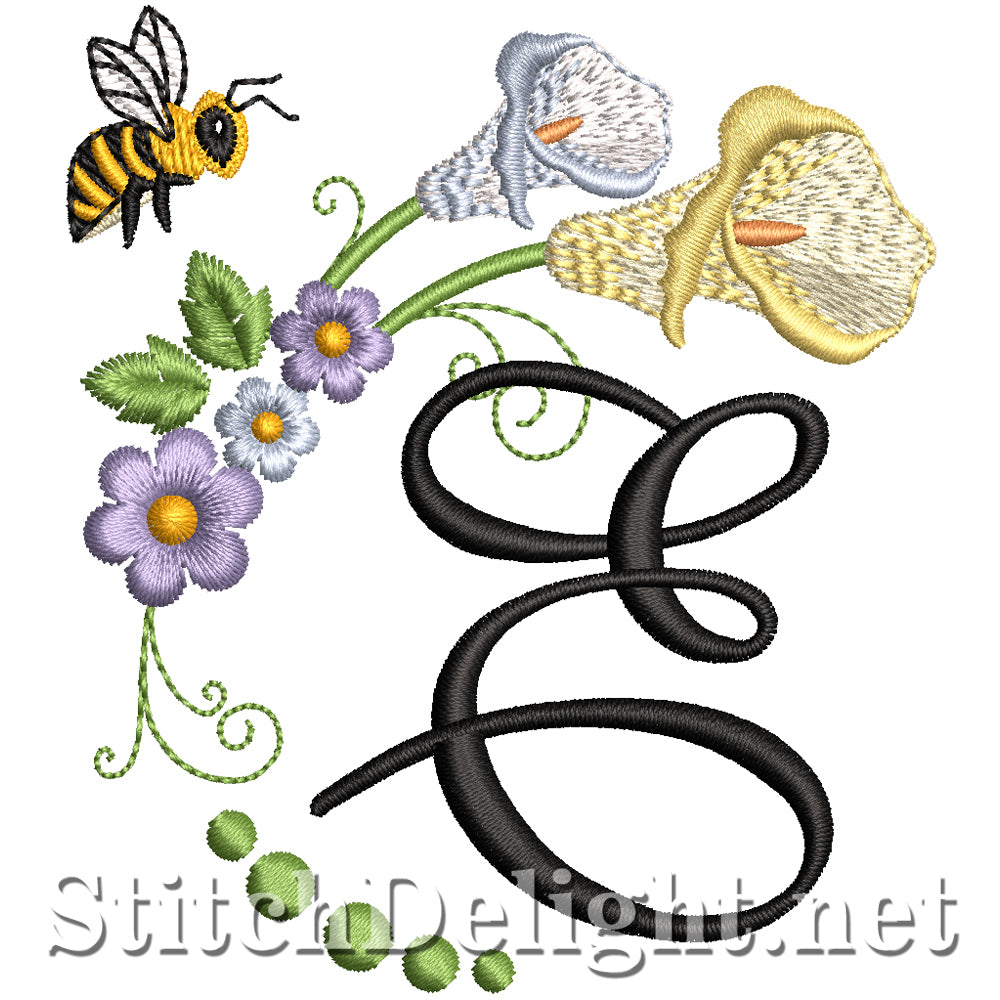 SDS2601 Spring Blossom Font E