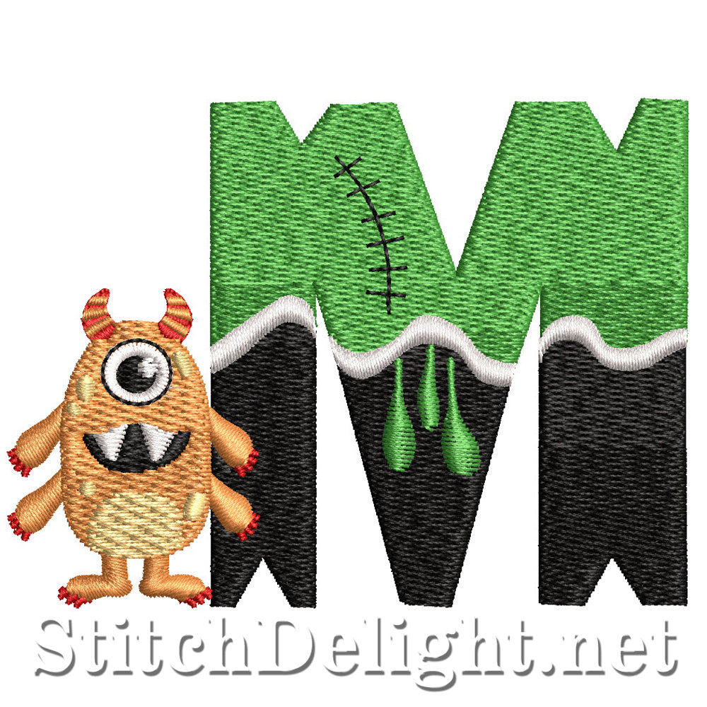 SDS1776 Scary Monster Font Font M