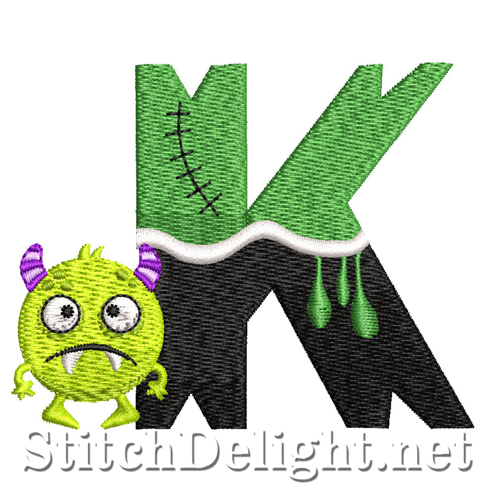 SDS1776 Scary Monster Font Font K