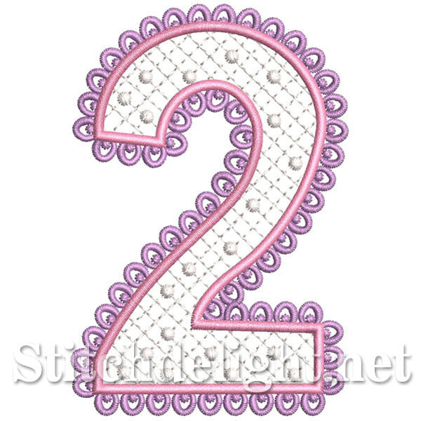 SDS0249 Dentelle Numéro 2