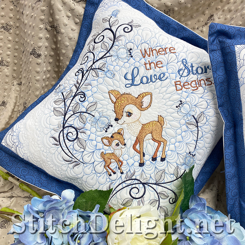 SDS1761 Baby Blue Deer