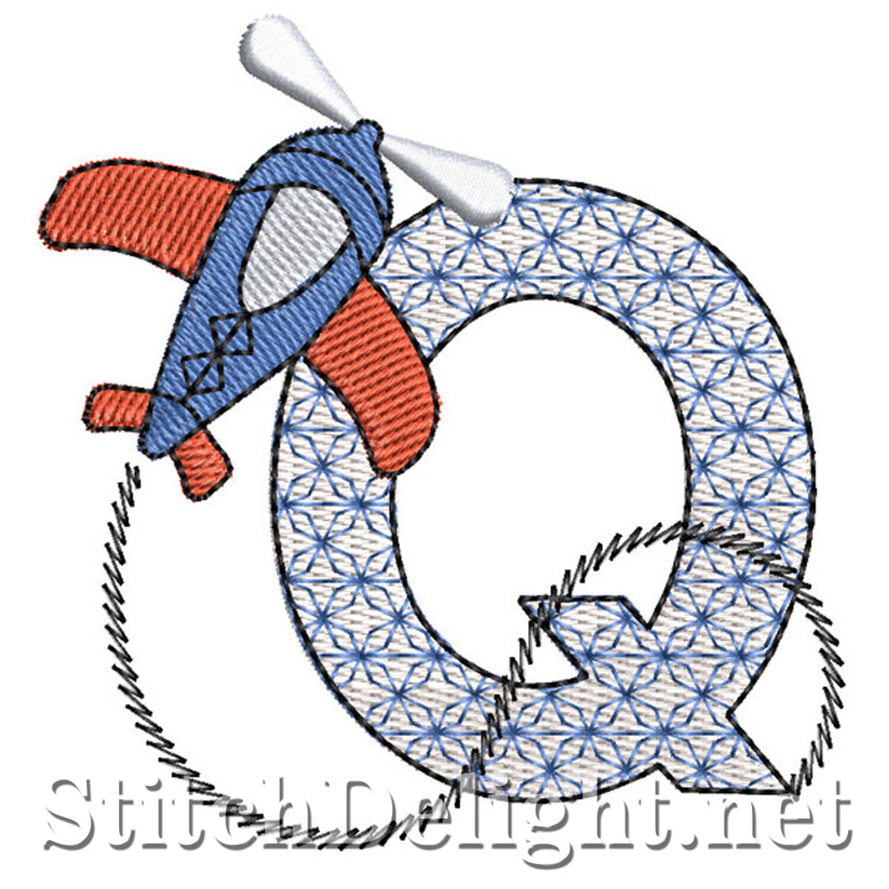 SDS1459 Air Show Font Q