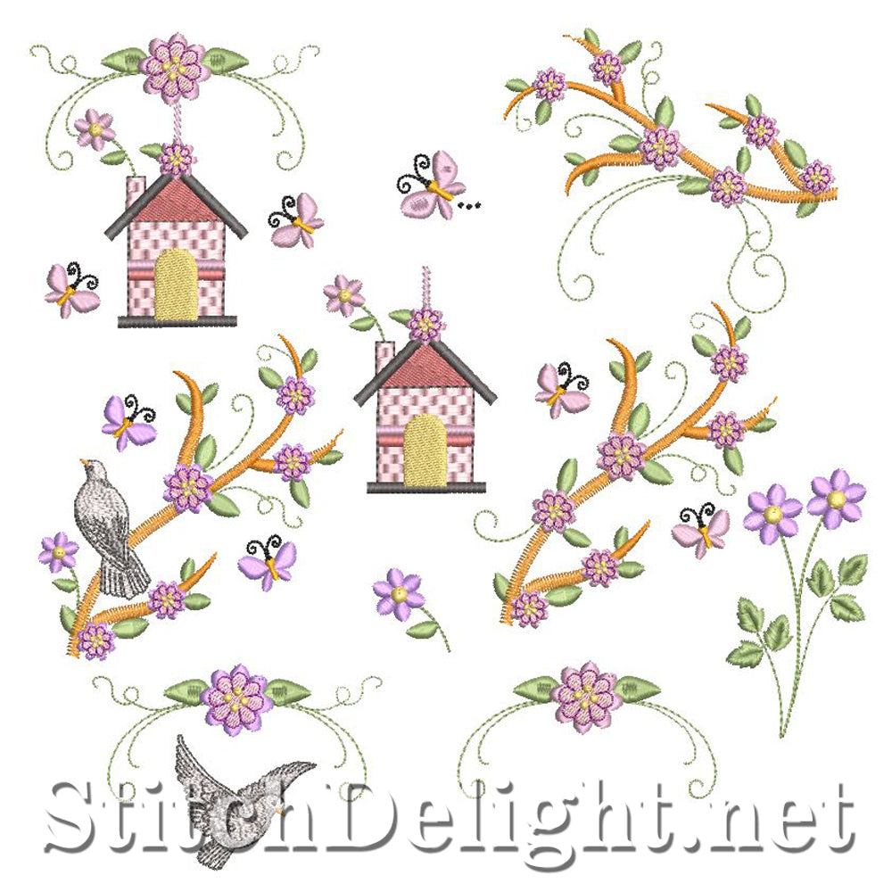 SDS1051 Dainty Flowers 73