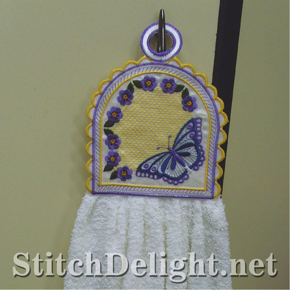 SD0618 Butterfly Towel Topper