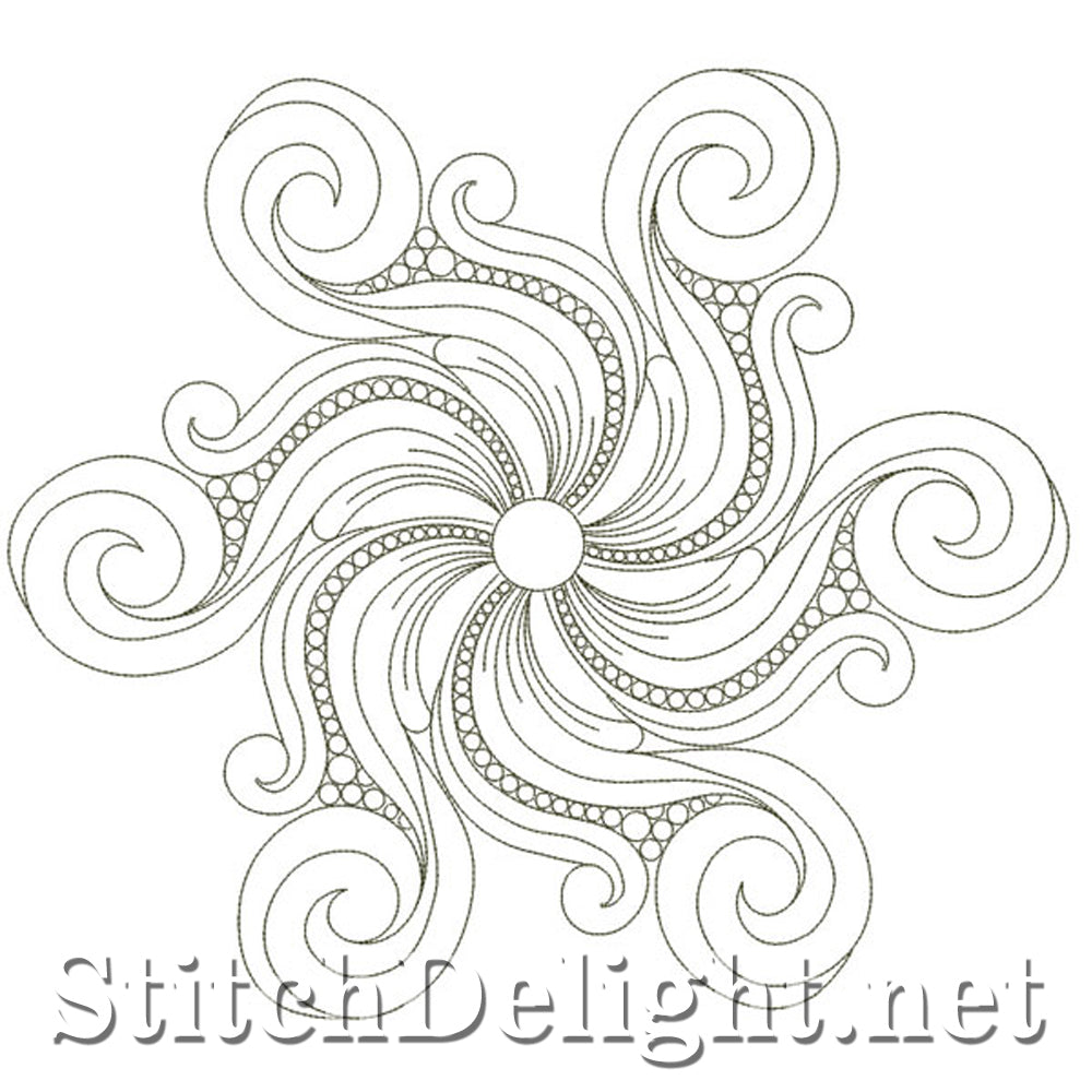 SDQL0055 Ocean Swirl