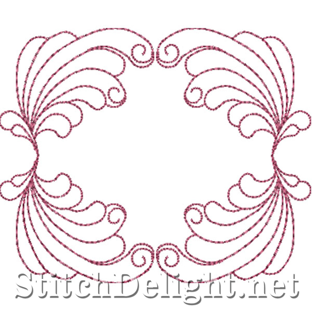 SDS0734 Feather Quilt Patterns