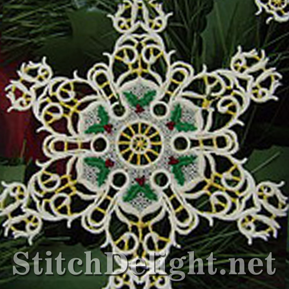 SD0554 FSL Snoflakes Large