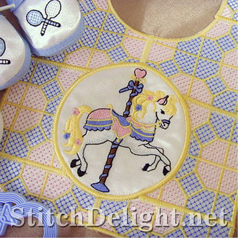 SD0507 Applique Quilt Bib