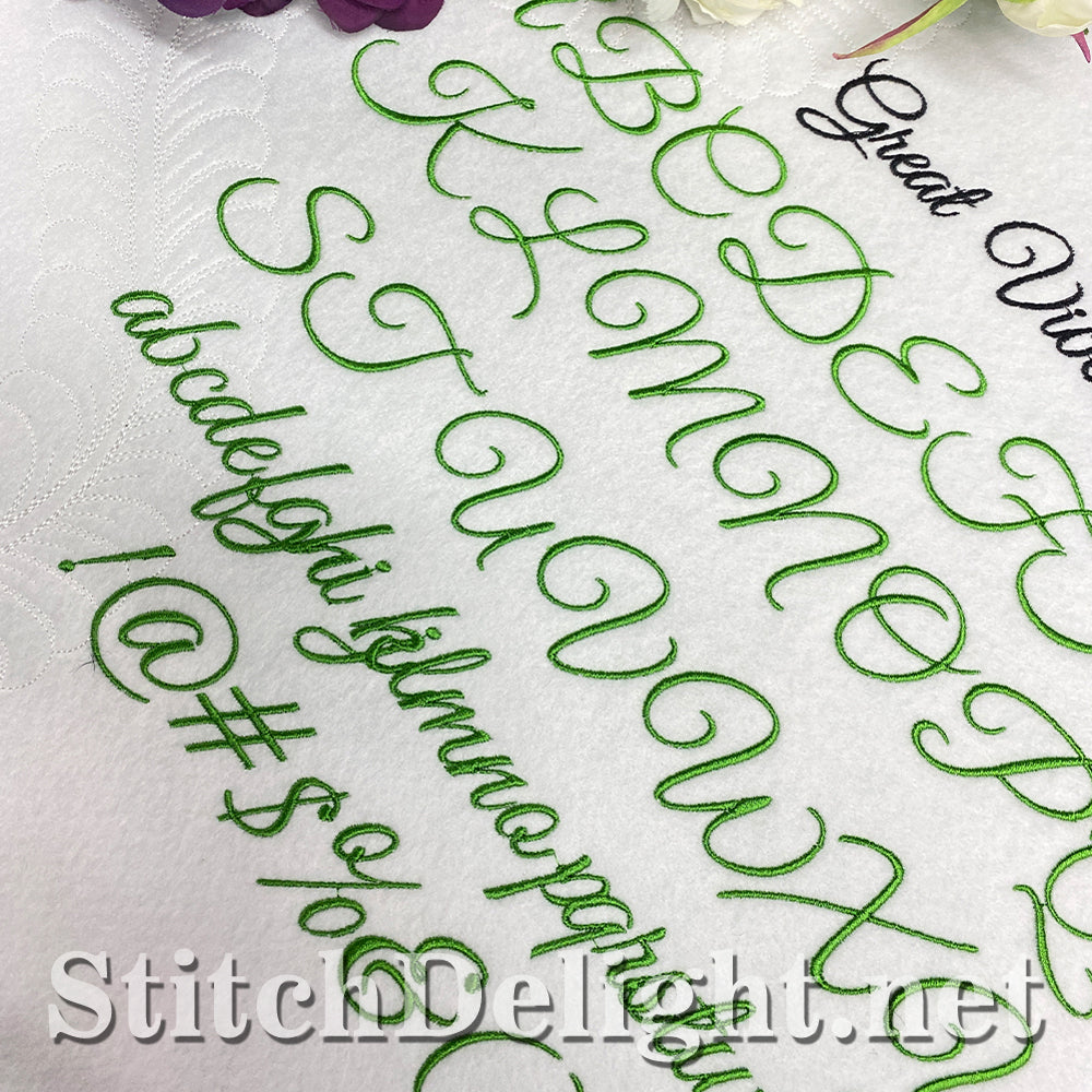 SDS1764 Great Vibes Font
