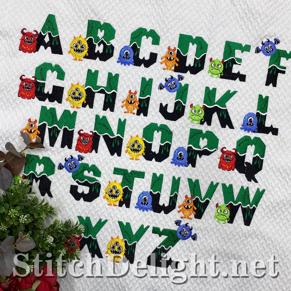 SDS1776 Scary Monster Font
