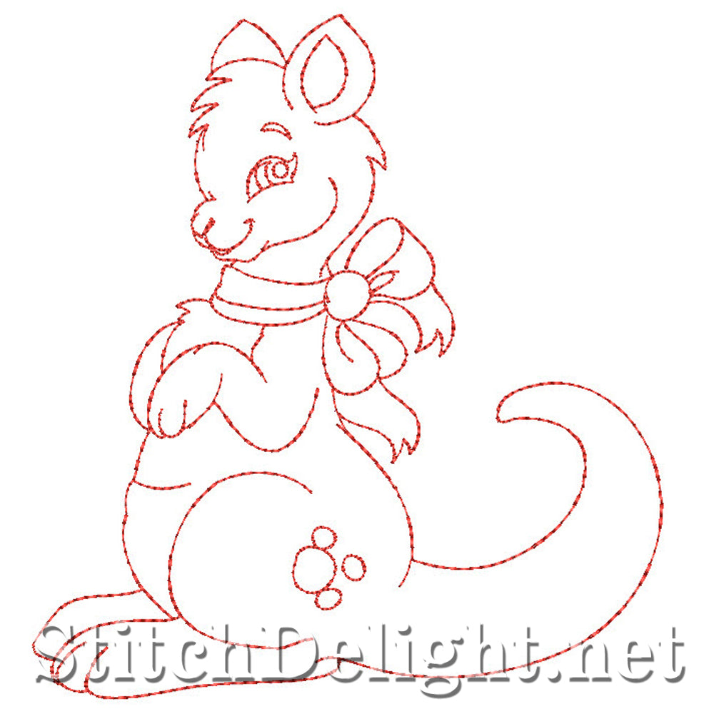 SD0543 Cute Kangaroo