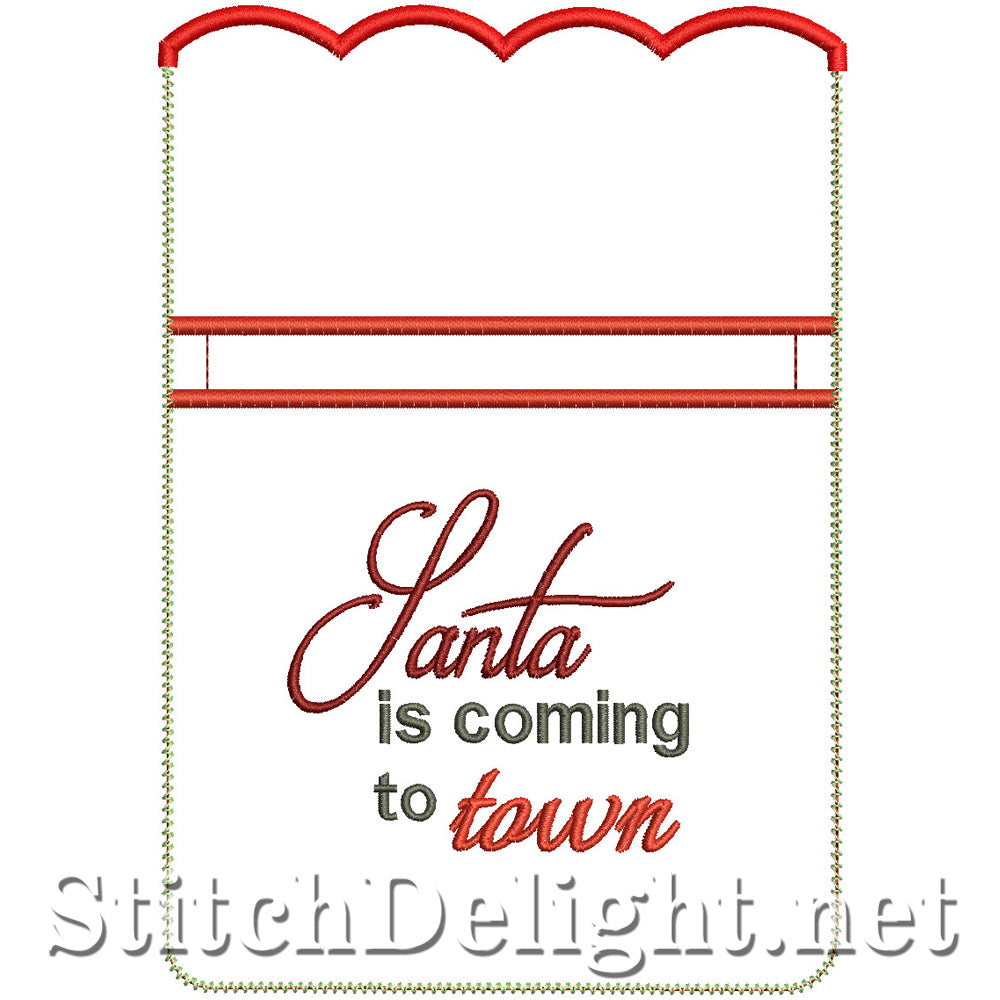SD1502 Santa Gift Bag 5