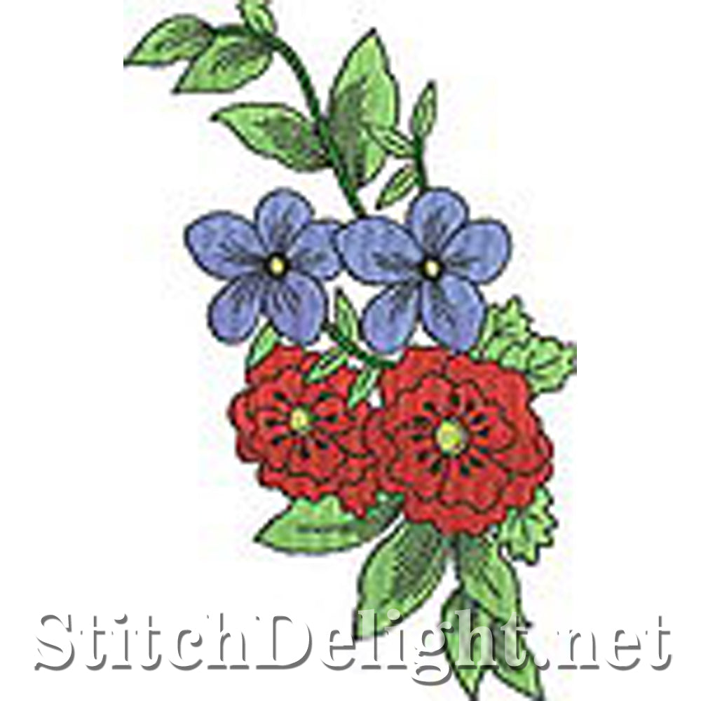 SD398 Delightful Flowers