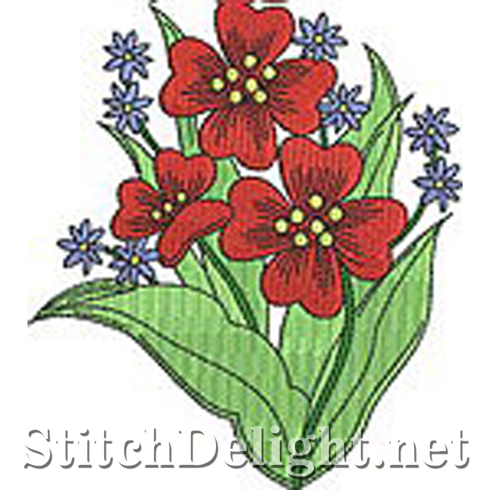 SD398 Delightful Flowers
