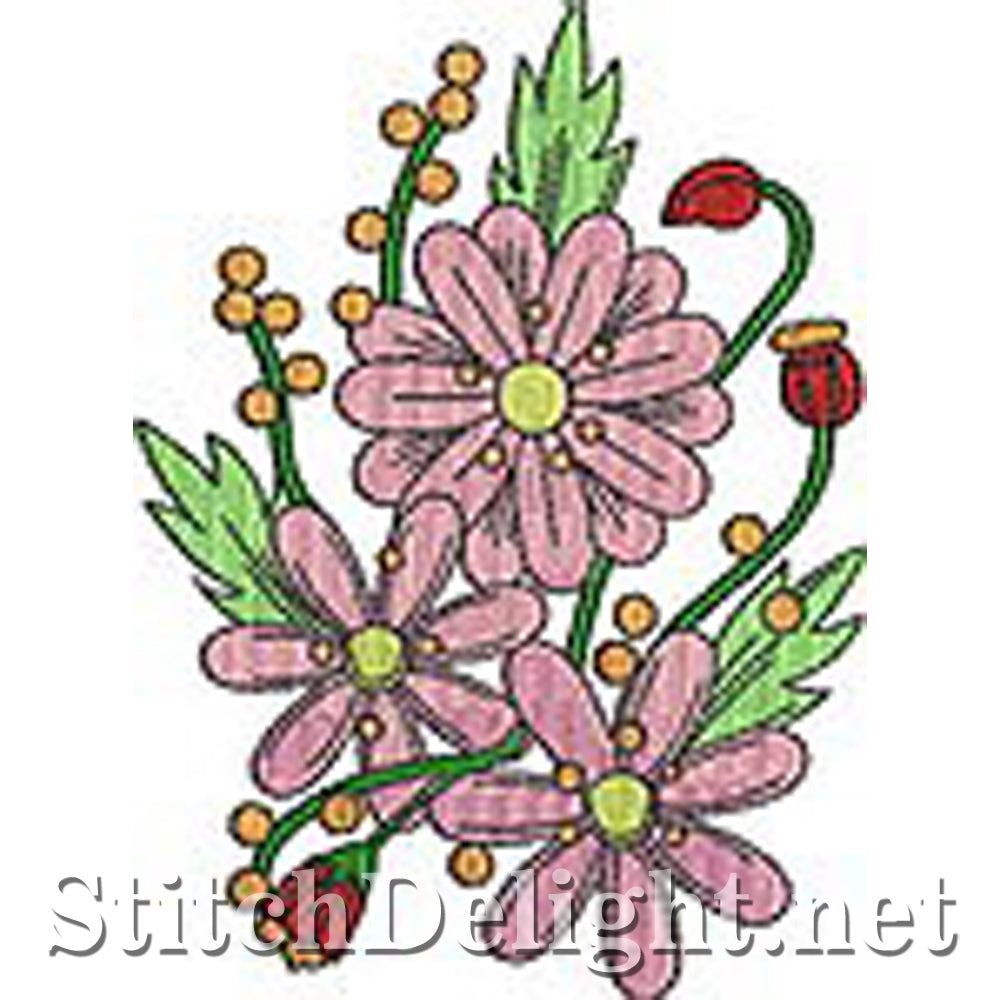 SD398 Delightful Flowers