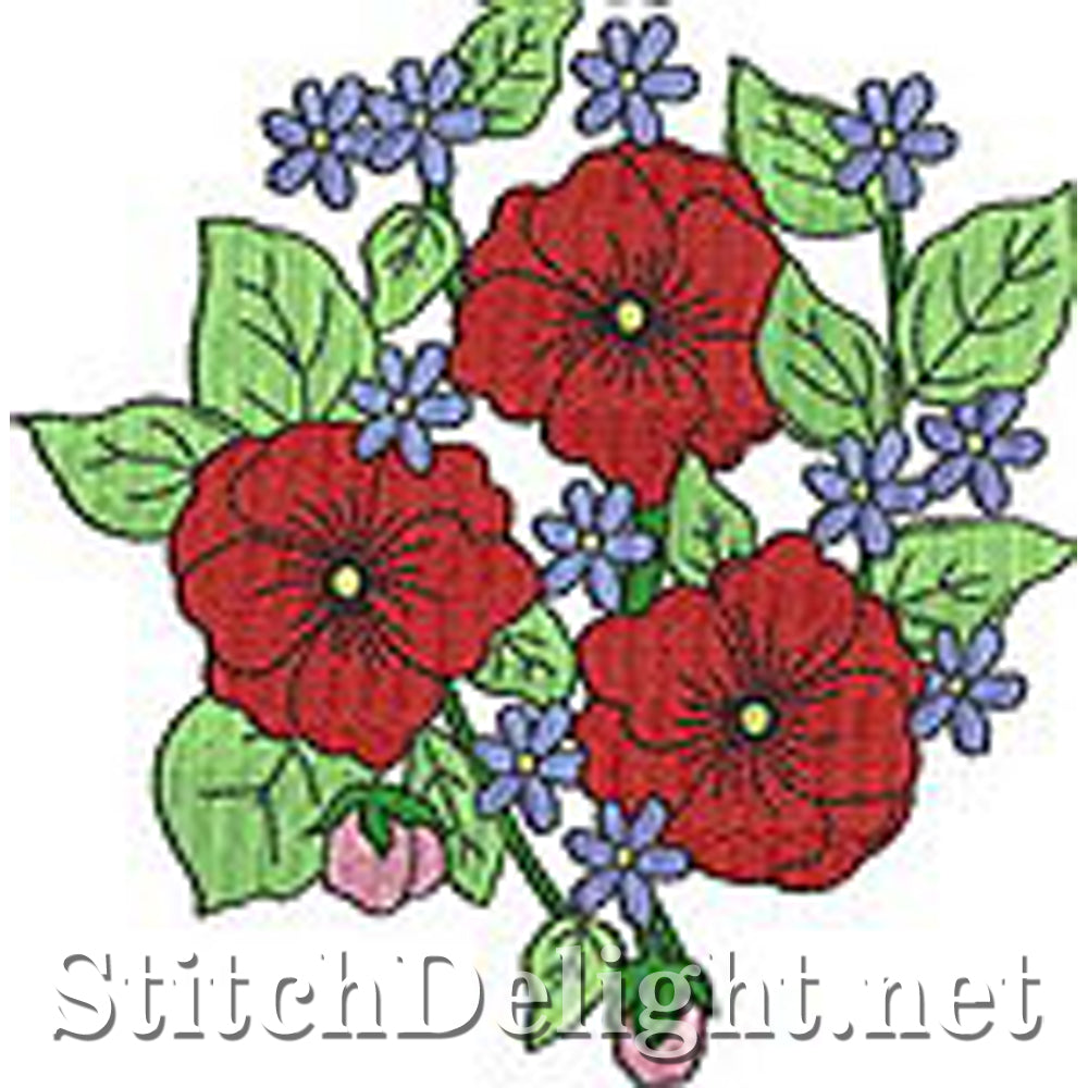 SD398 Delightful Flowers