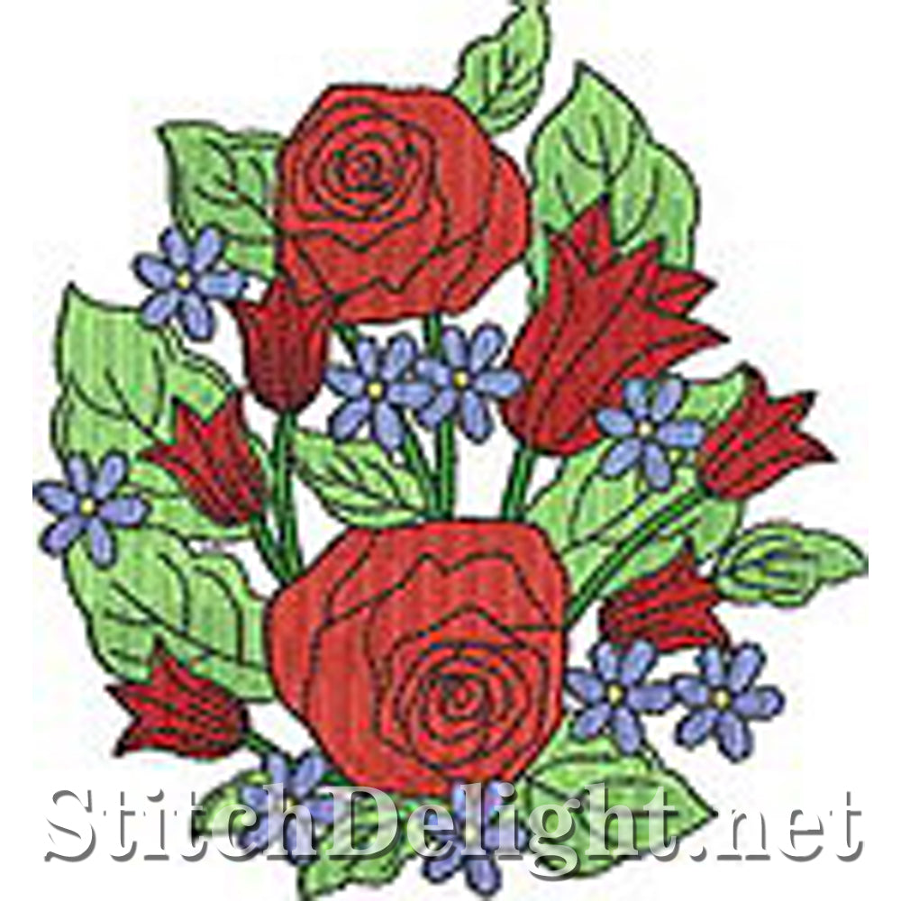 SD398 Delightful Flowers