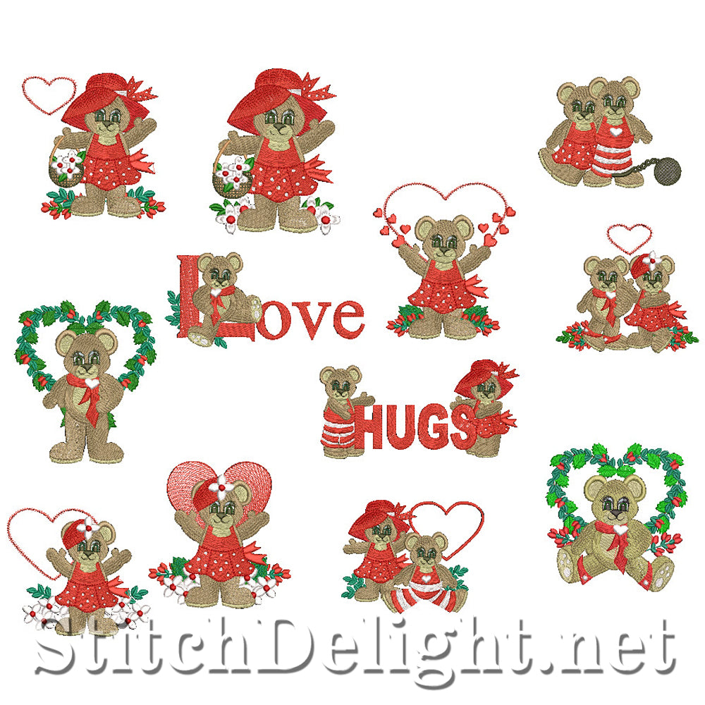 SDS3110 Cuddly Bears 2