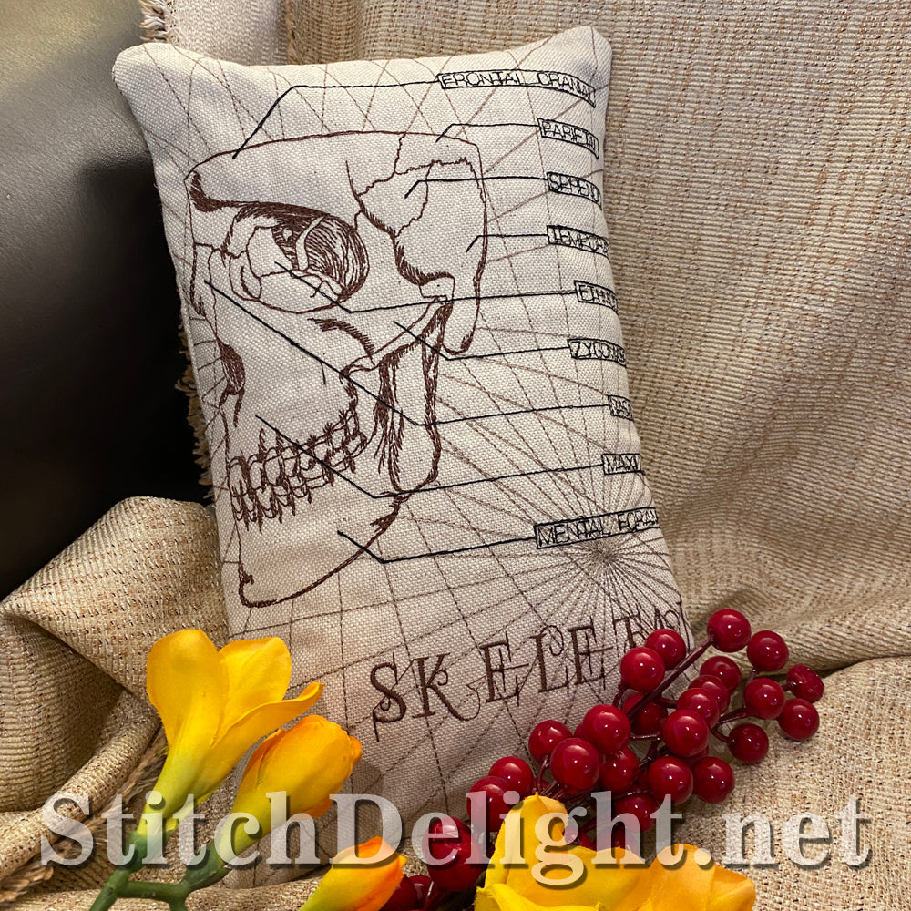 SDS3130 Skeletal Skull 14X14