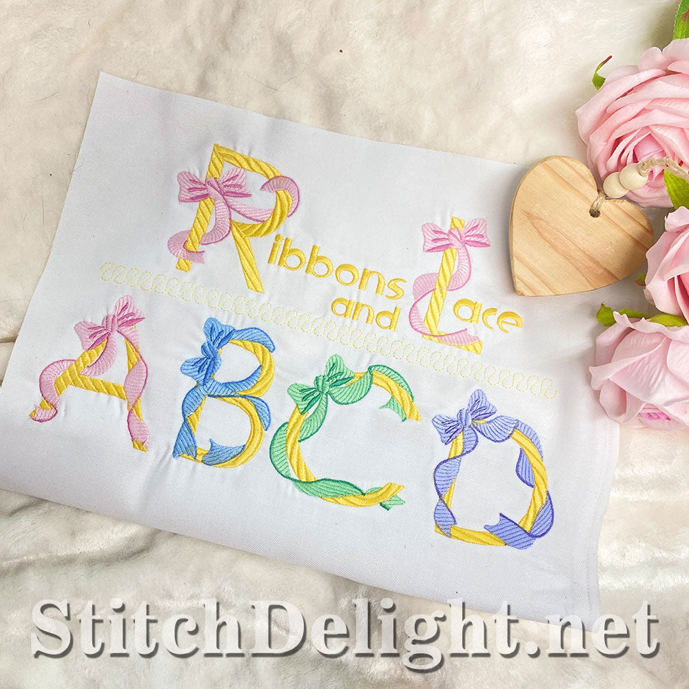SDS4163 Ribbon Font