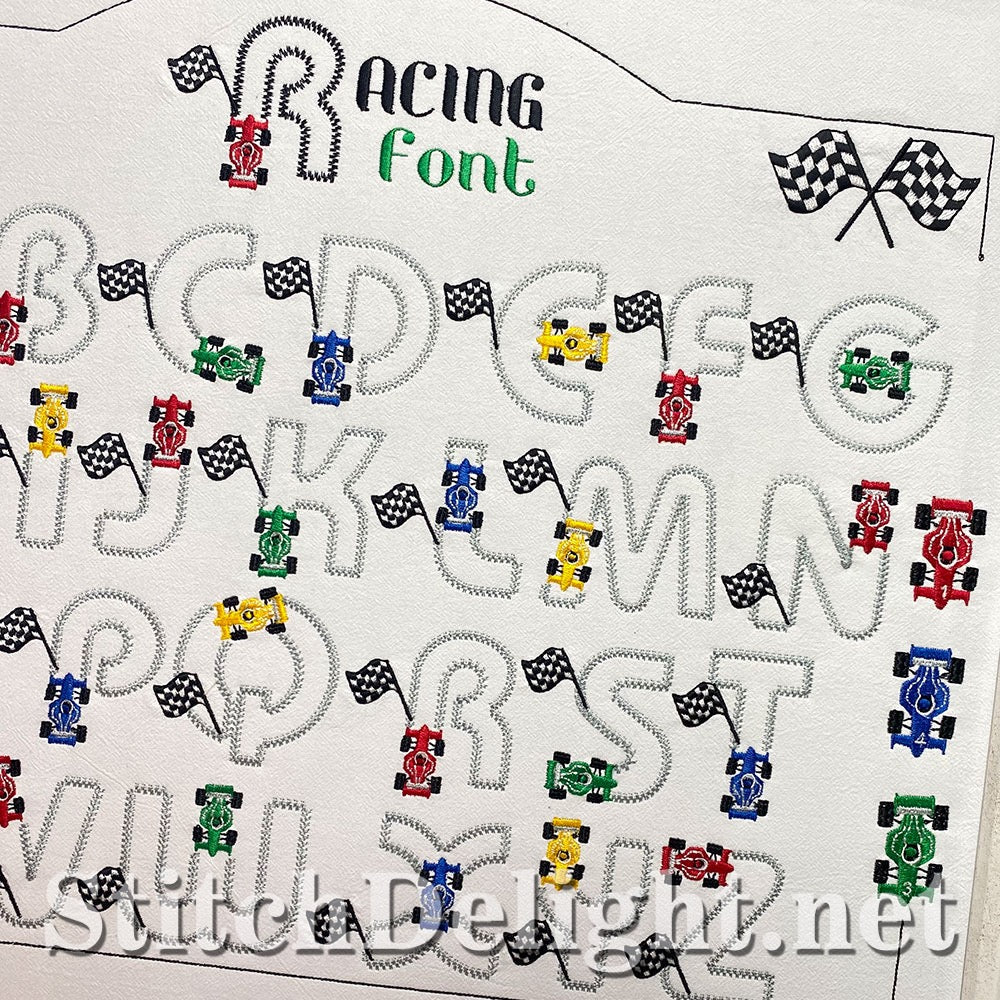 SDS4181 Racing Font