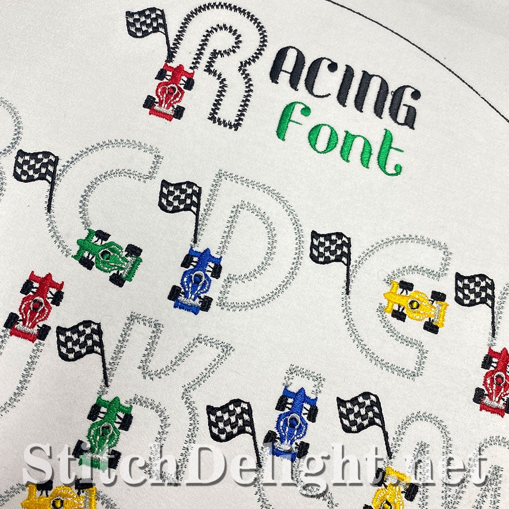 SDS4181 Racing Font