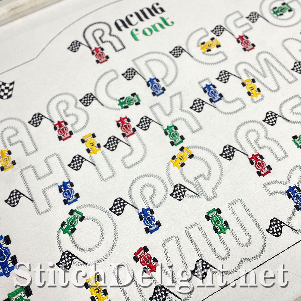 SDS4181 Racing Font