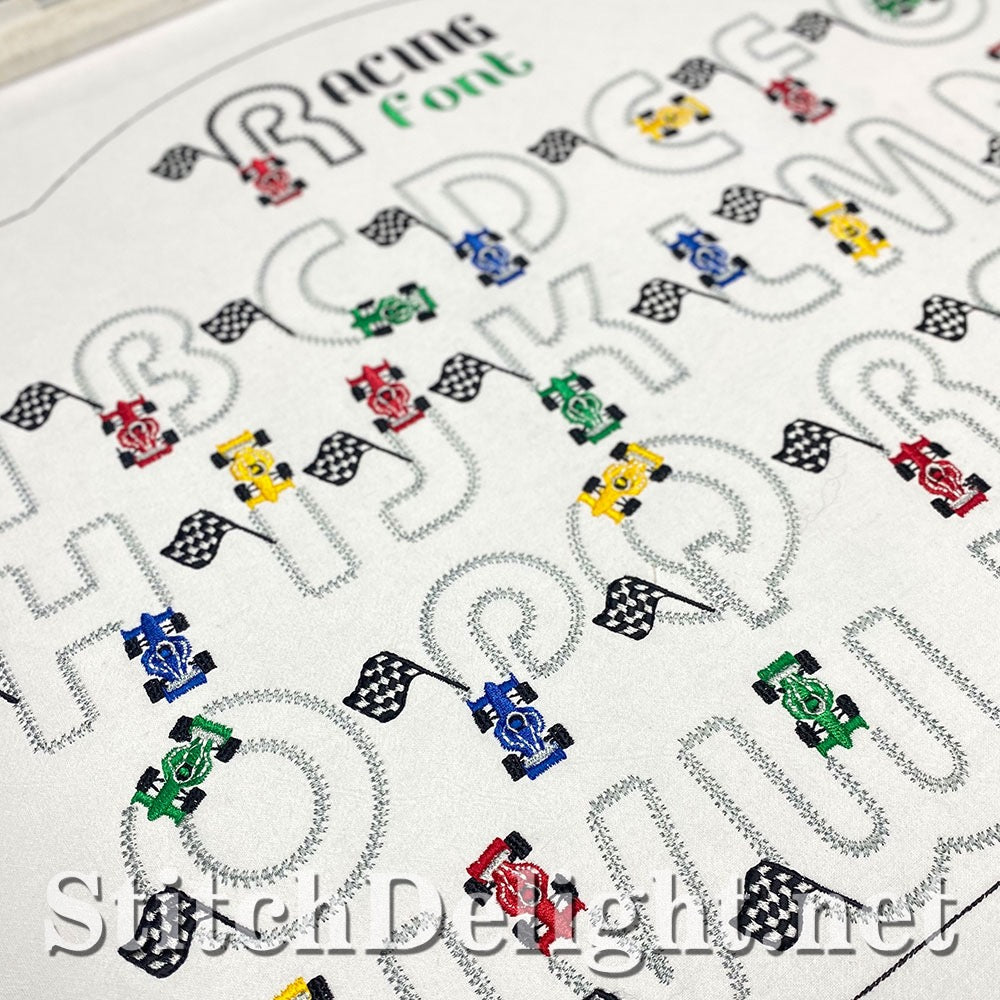 SDS4181 Racing Font