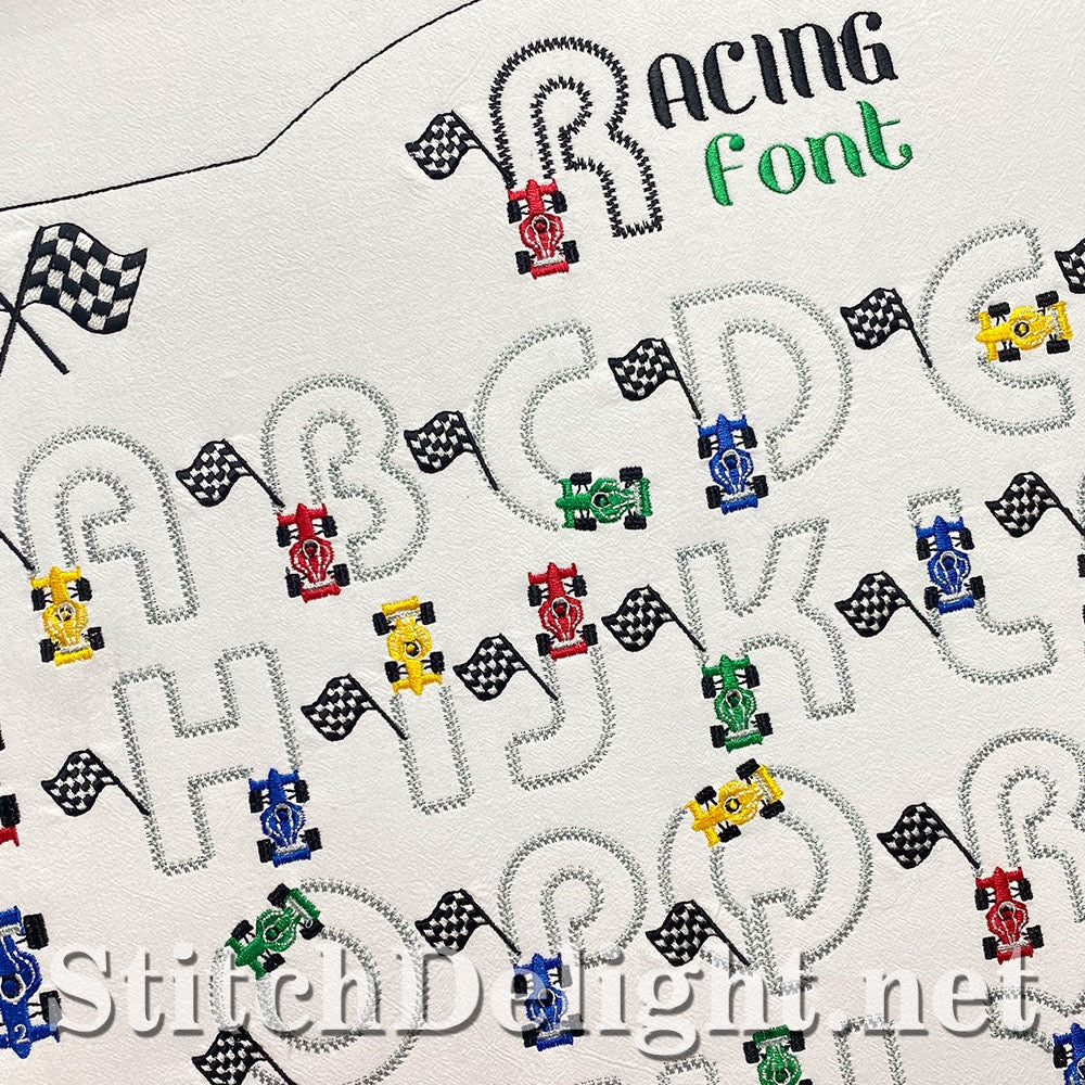 SDS4181 Racing Font