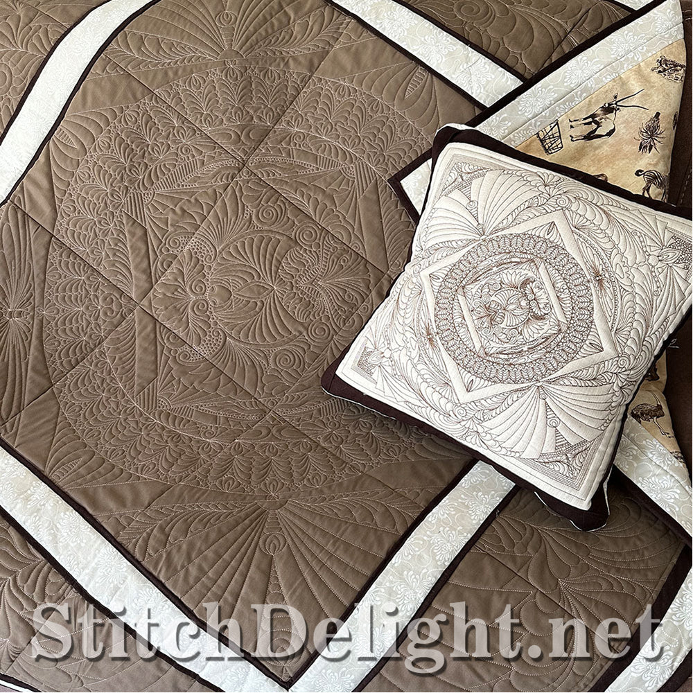 SDS4207 Feather Fantasy Quilt