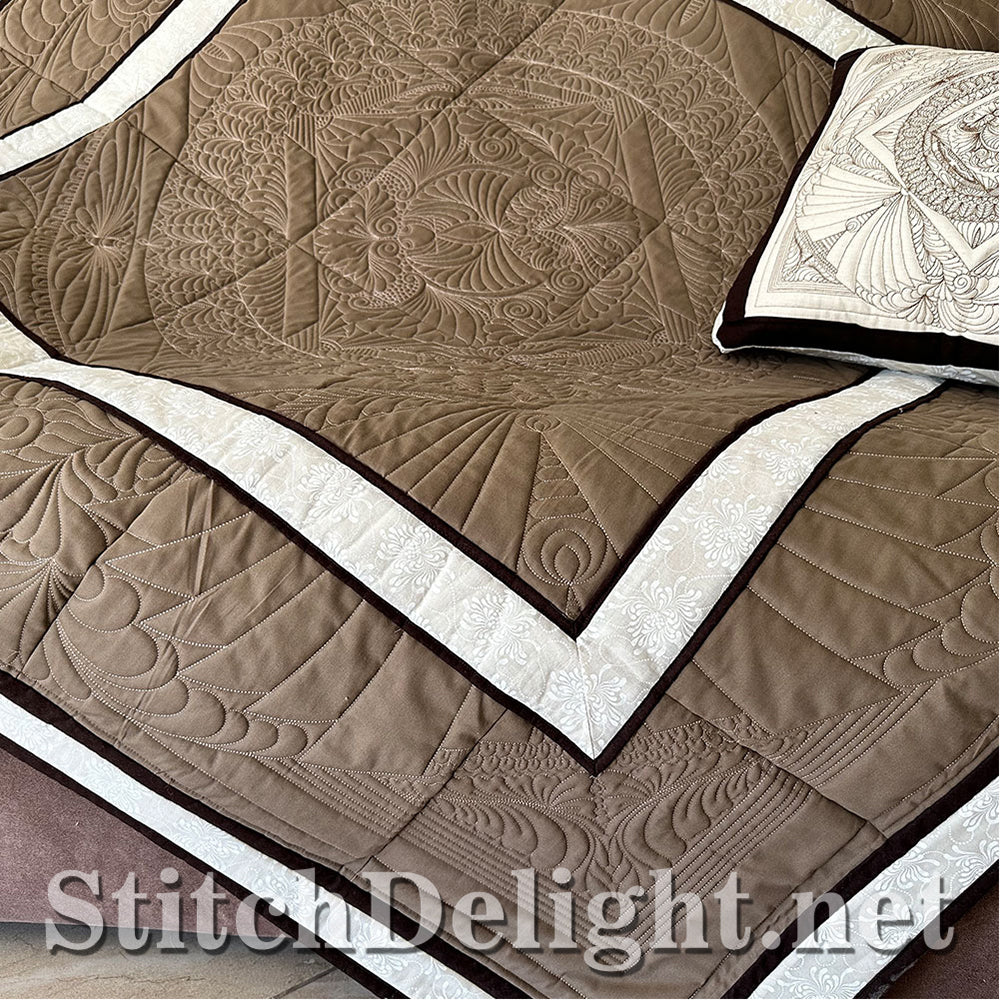 SDS4207 Feather Fantasy Quilt