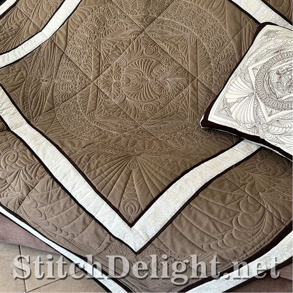 SDS4207 Feather Fantasy Quilt