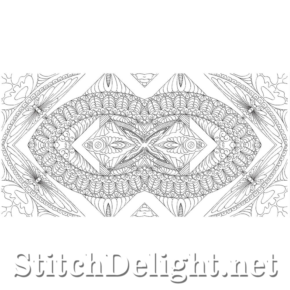 SDS4207 Feather Fantasy Quilt