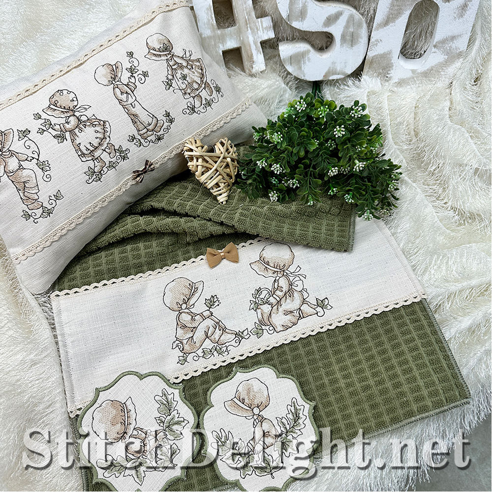 SDS4211 Vintage Fall Bonnets