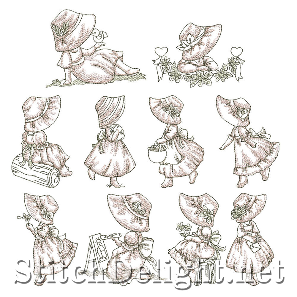 SDS4215 Mademoiselle Bonnets