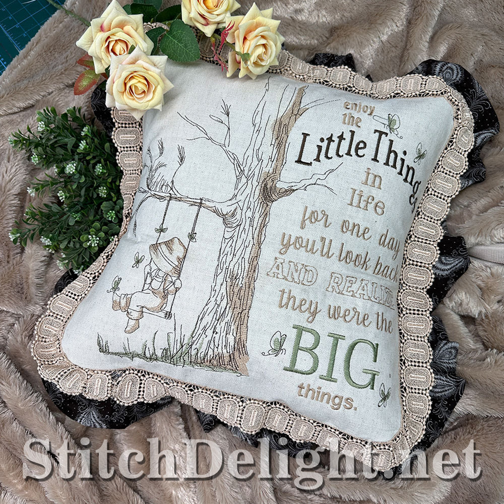 SDS4226 Little Things Matter Quote