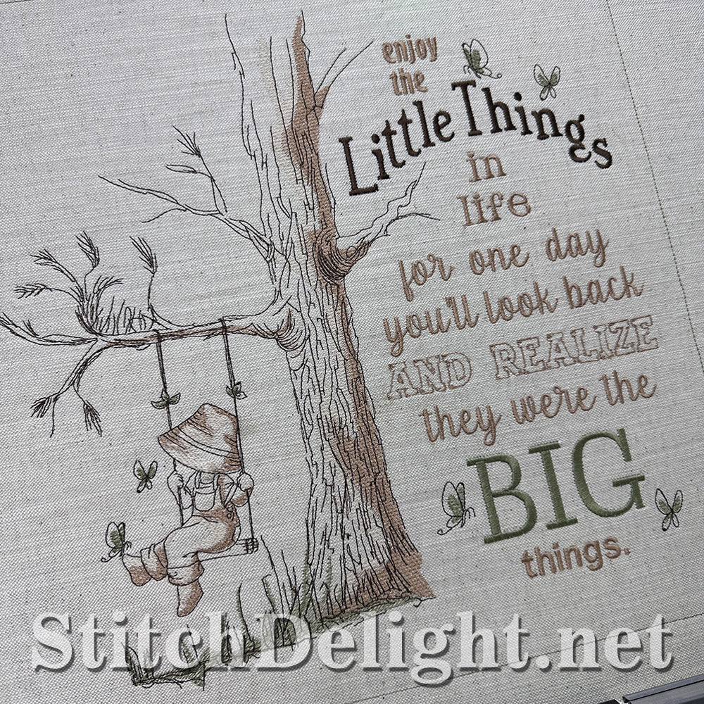 SDS4226 Little Things Matter Quote