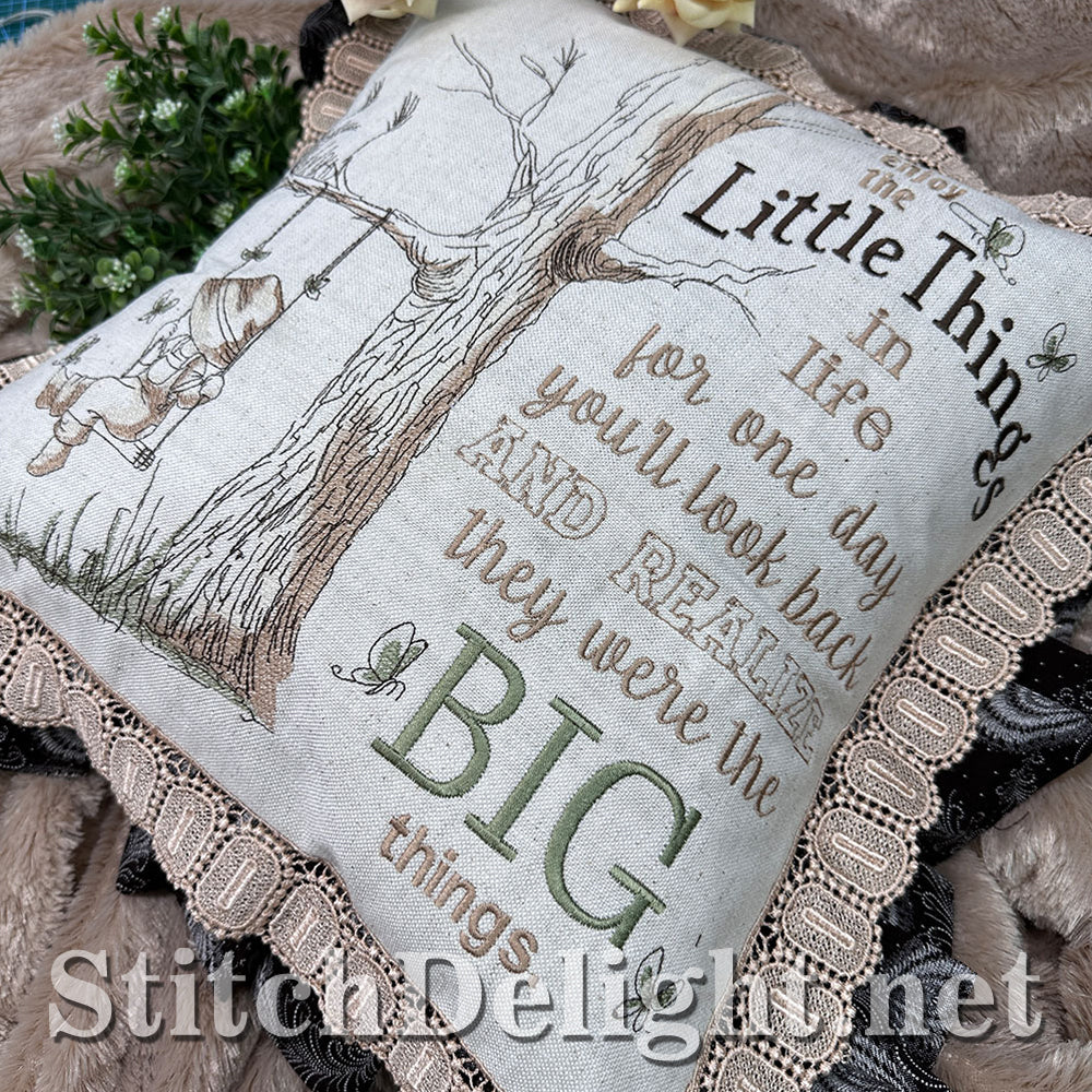 SDS4226 Little Things Matter Quote