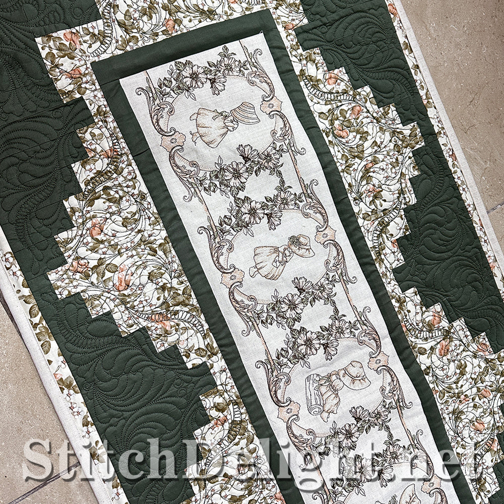 SDS4229 Mademoiselle Vintage Quilt Set